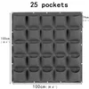 Black 25 pockets