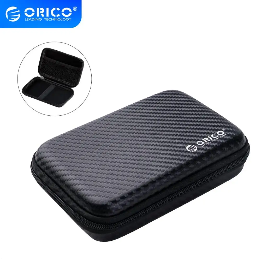 ORICO 2,5 Festplatte Fall Tragbare HDD Schutz Tasche für Externe 2,5 zoll Festplatte/Kopfhörer/U Disk festplatte Fall Schwarz