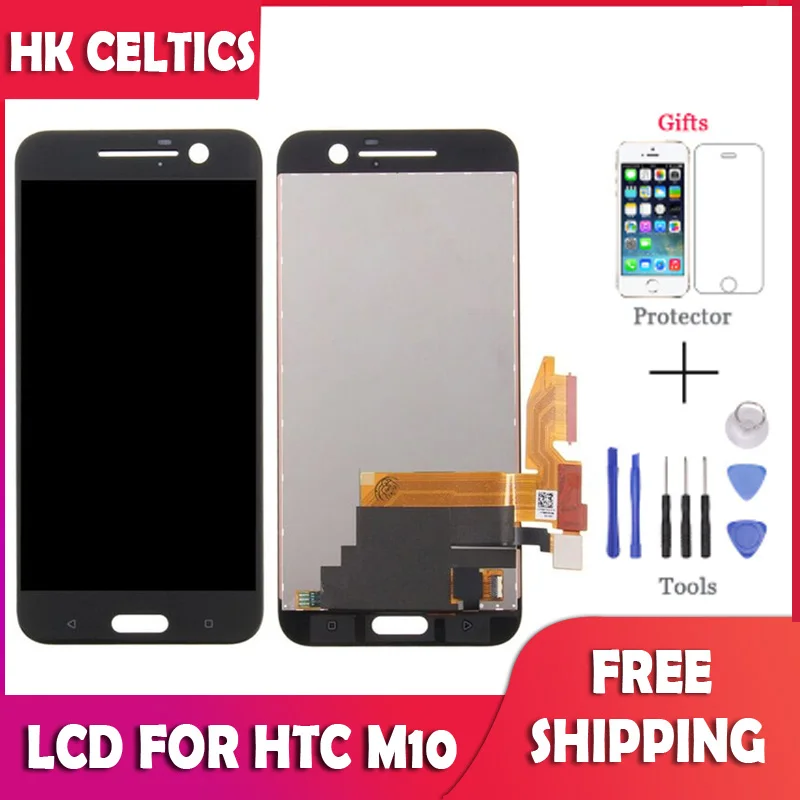 

5.2inch 2560x1440 For HTC ONE M10 LCD Touch Screen For HTC M10 10 Display Digitizer Assembly Replacement Screen Free shipping