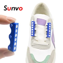 Sunvo магнитная пряжка для шнурков без шнурков шнурки для ленивых детей постарше шнурки для шнурков