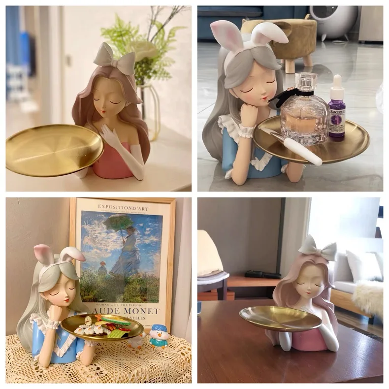 <p>Description Product name: Girl Decorative ornaments
Material:Environmental resin
Color: as the picture shows
Package Included: 1x statue
Processing time: Shipped within 1-2 business days.
Package:Safe and solid package box for each product Occasion:The sitting room,TV ark,bedroom,office,Wine cabinet,Entrance,study After-Sale Service:If you haven't receive it for a long time or goods come broken, please do not hesitate to contact us first ,we will figure out a solution </p>
<p>Features: 1.100% Brand New And High Quality 2.Technology, ecology, exquisite workmanship 3.Good gifts for Christmas birthday, etc. for children, lovers. friend </p>
<p>Note: 1.Due to the difference between different monitors, the picture may not reflect the actual color of the item. Thank you! 2.Please allow 1-2cm errors due to manual measurement
</p> <p> About the store
1. The package uses a bubble column which is very strong and striking.
2. There are high-quality logistics partners to ensure packages are on time (some packages cooperate with official logistics)
3.If you receive damage to items, please don't negative comment, you can contact online customer service, provide photos, verify it, reshipment for you
4. If you find that something is missing, you can contact online customer service. After checking the weight, if anything is missing, you can spend it again for free.
5. If logistics has not updated new information for a long time, you can directly contact online customer service to solve it for you. Do not claim disputes directly. Thank you for your understanding.
6. The outer layer uses black packing bags or yellow adhesive tape for privacy in terms of packaging, me and my little friends are very careful! </p> • Colma.do™ • 2023 •