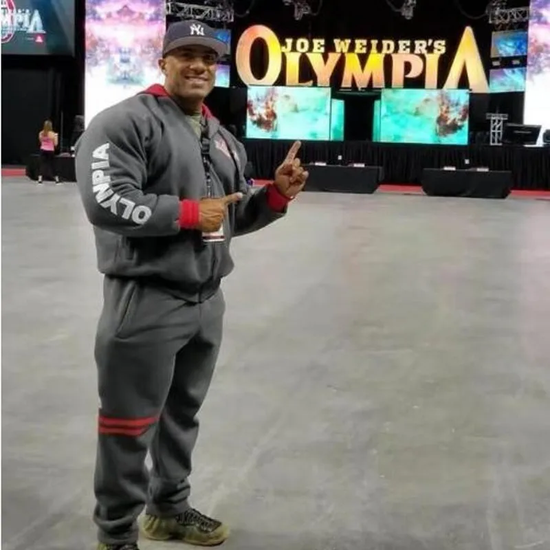 

OLYMPIA 2019 Men Tracksuits with Pants New Gyms Set Male Autumn Two Piece Clothing Casual Track Suit Sportswear Sweatsuits