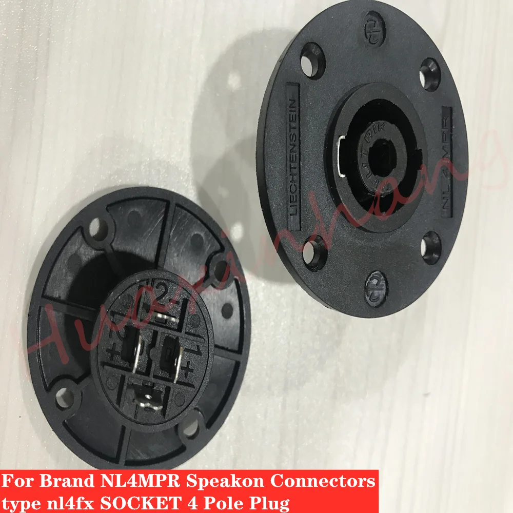 40 шт./лот для бренд NL4MPR Speakon разъемы типа для neutrik nl4fx разъем 4-полюсный штекер аудио разъем