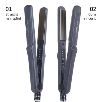 

Major Hair Curler Beauty Curl Machine Hairdressing Two Types Black Women'S Fashion Curling Iron Wand Salon Hair Straightener