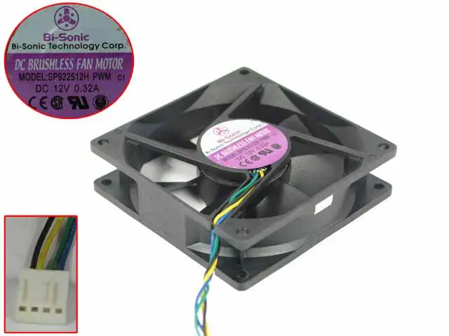Би-Sonic зубная щётка SP922512H DC 12 V0.32A Размеры: 90x90x25 мм 4-провод Сервер площади