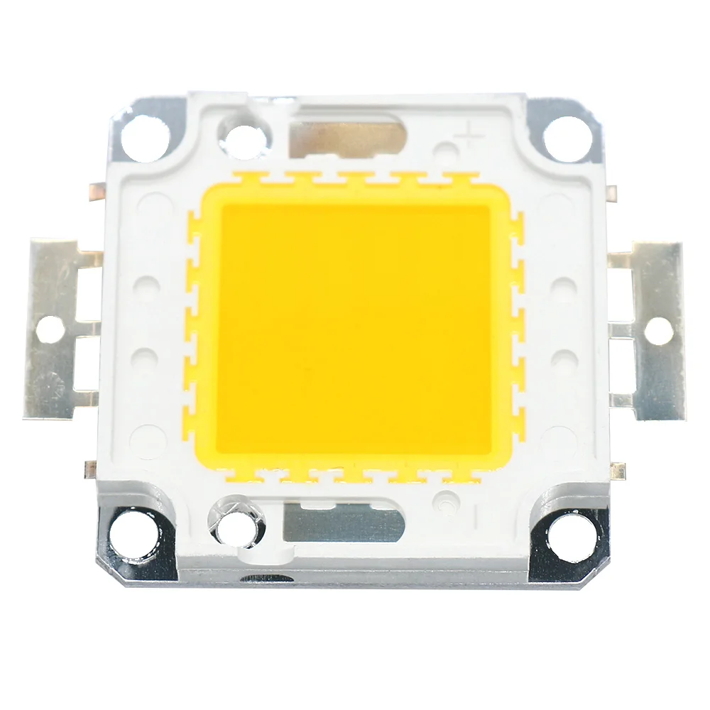 1Pcs COB LED 칩 10W 20W 30W 50W 램프 전구 칩 스포트라이트 투광 조명 정원 광장 통합 빛 LED 비즈 화이트/웜