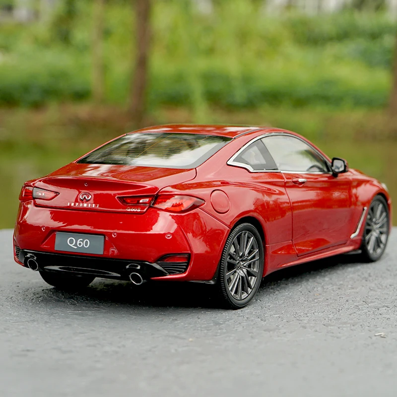 1:18 высокое тщательное INFINITI Q60 сплав модель автомобиля статические металлические модельные автомобили с оригинальной коробкой