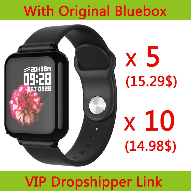 Оптовые продажи B57 Смарт-часы для мужчин и женщин для Apple Watch Android Phone монитор сердечного ритма кровяное давление B57 умные часы