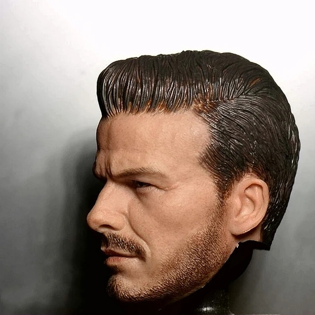 1/6 David Beckham Football Soccer Player Head Sculpt Model Fit 12'' TBLeague Phicen Action Figure Body 4