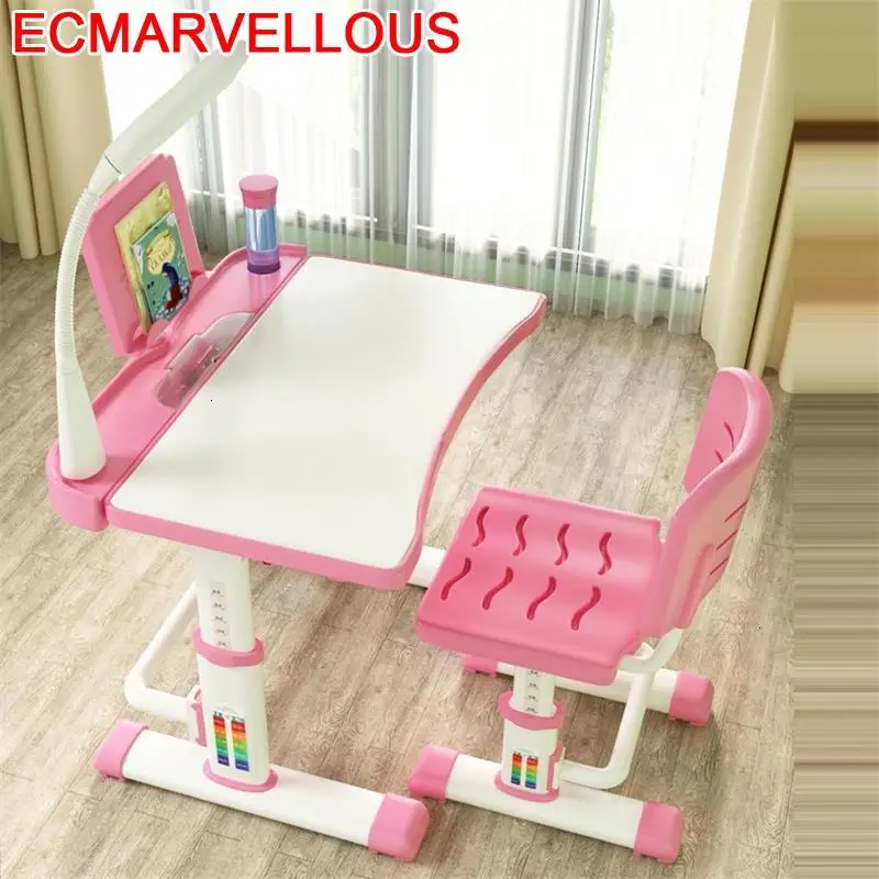 

Tavolino Bambini Y Silla Infantil Mesa De Estudo And Chair Avec Chaise Children Adjustable Kinder Enfant For Kids Study Table