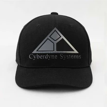 Terminator 2 Cyberdyne логотип новые хлопковые Модные мужские бейсболки хип-хоп Snapback Hat