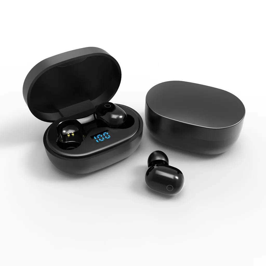 Ouhaobin Беспроводной наушники Bluetooth5.0 Водонепроницаемая гарнитура стерео звук с