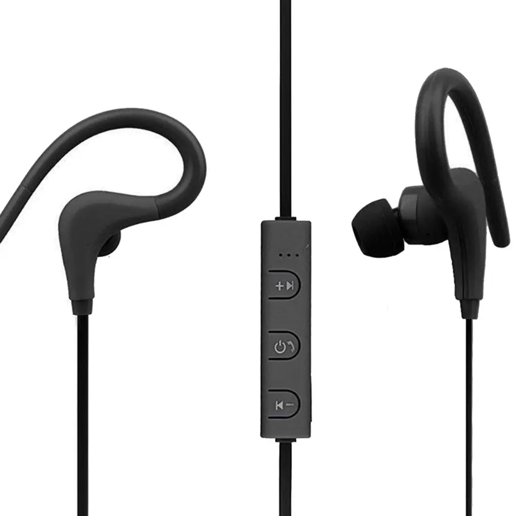 Bluetooth Беспроводные спортивные наушники стерео Бас Наушники для бега с микрофоном ушной крючок гарнитура для Xiaomi