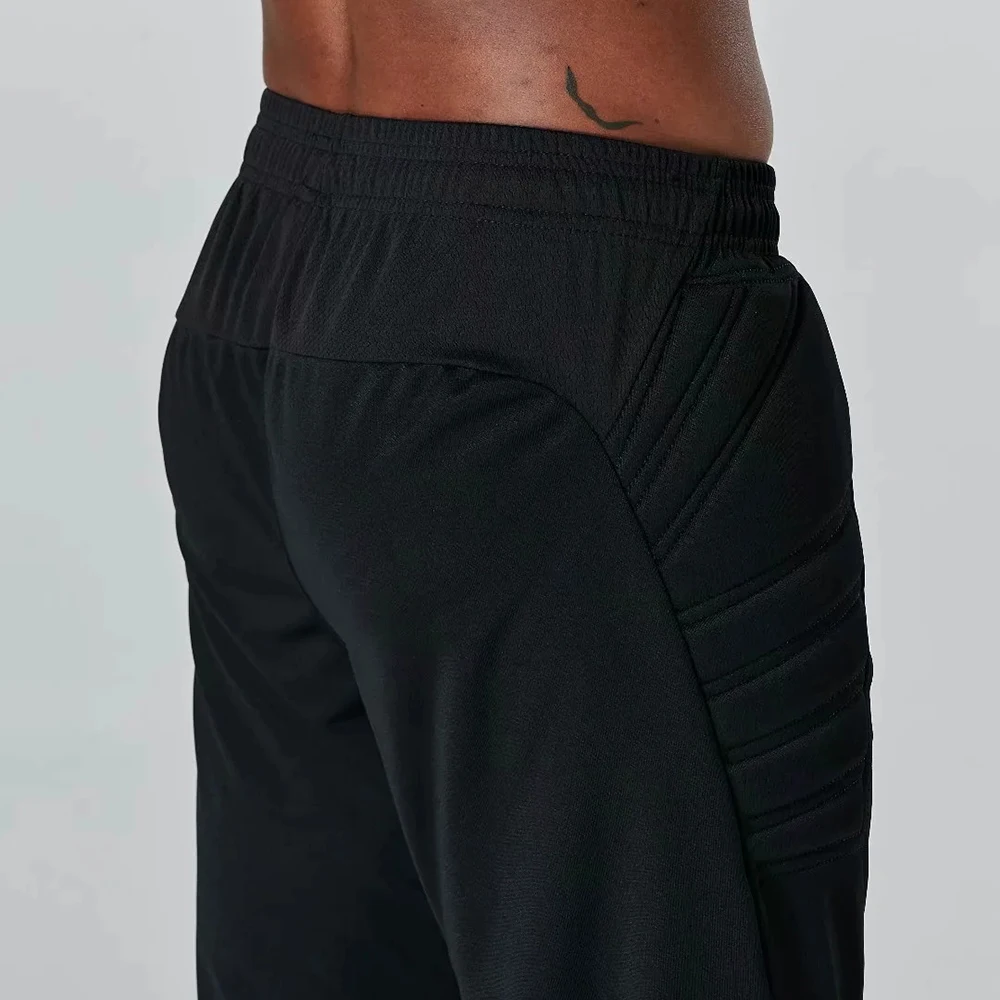Soccer Pants Slim Jersey Protective Sponge Long Trousers professional Goalkeeper Doorkeepers pants Men Football Training pants