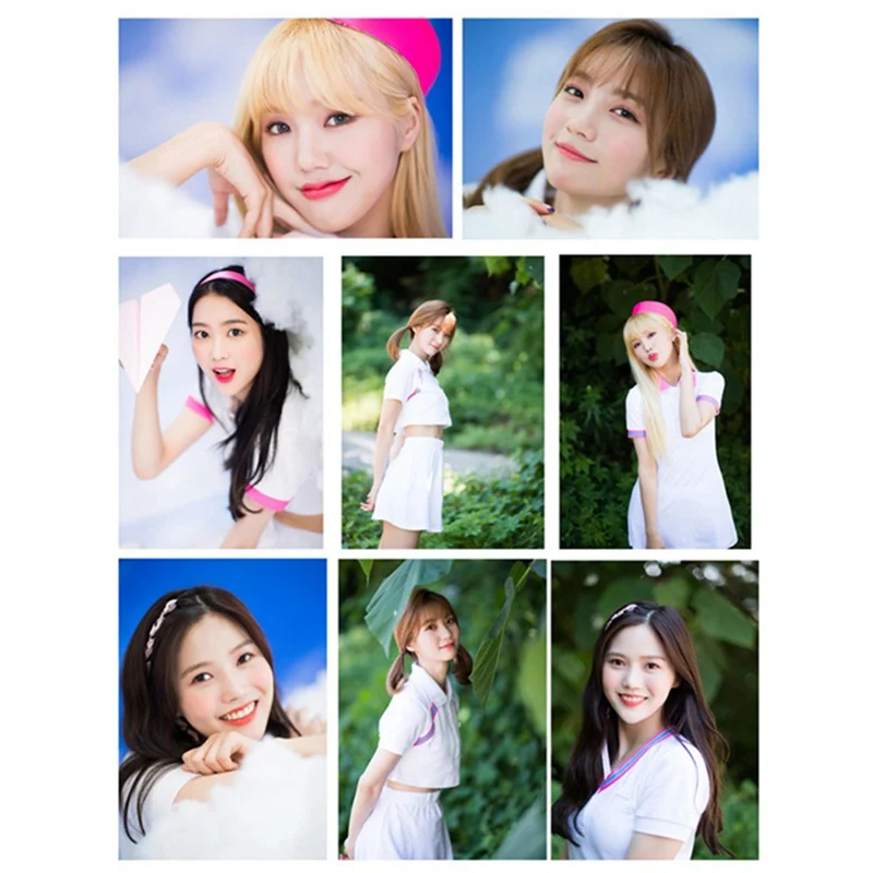 1 Набор влюбленных одноклассников средней школы OH MY GIRL SeungHee альбом Кристальные наклейки для карточек фотооткрытка автобус наклейки подарок
