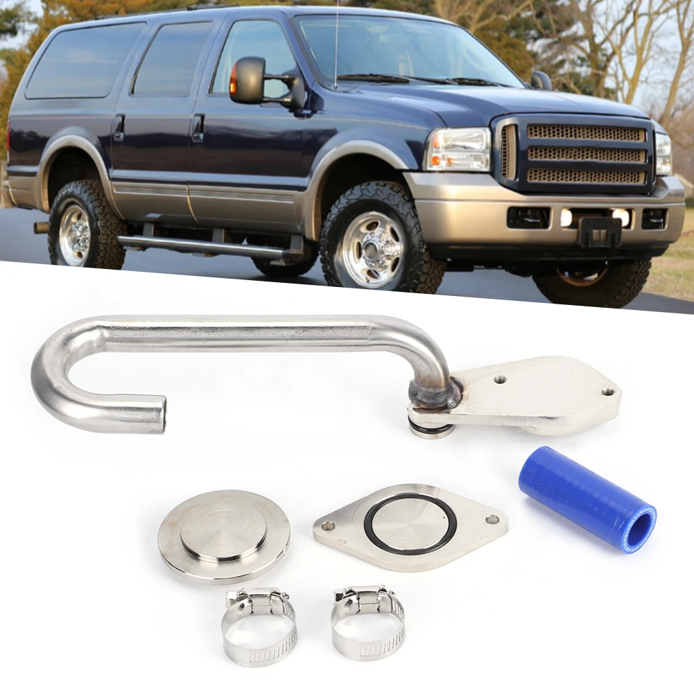 

New EGR Cooler Delete Kit Car Accessory EGR Cooler Delete Kit For Ford Excursion F250 F350 F450 F550 EGR Cooler Delete Kits