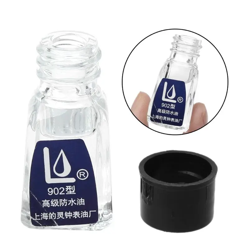 Herramienta de reparación de reloj, Kit de Watchmaker resistente al agua, aceite, accesorios de mantenimiento, líquido, 5ml