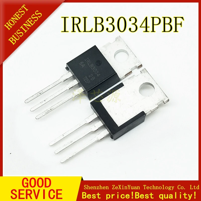 20PCS IRLB3034 TO-220 IRLB3034PBF TO220 new MOS FET transistor | Электроника