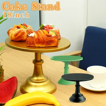 

Cake Display Stand Dessert Cupcake Serving Plate Round 10 Inch for Wedding Party can CSV