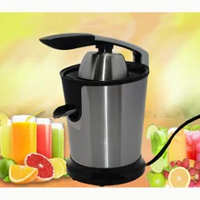 Нержавеющая Сталь Оранжевый 160 Вт лимон электрический набор соковыжималок Алюминий Литье ручка Бытовая низкая мощность Sonifer D325