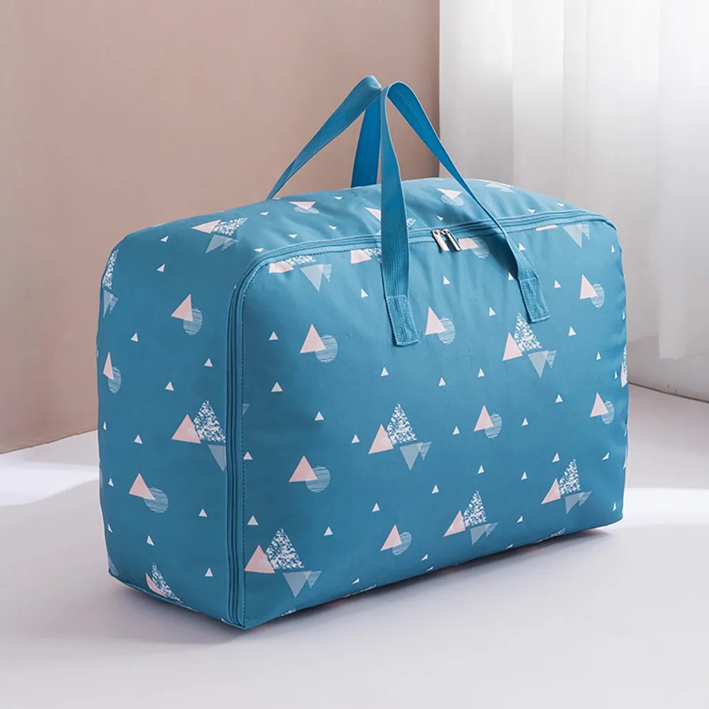 Home Quilt Blanket Foldable Moisture Proof Dust-Proof Zipper Storage Bag Clothes Organizer Seal Compress travel Saving Space