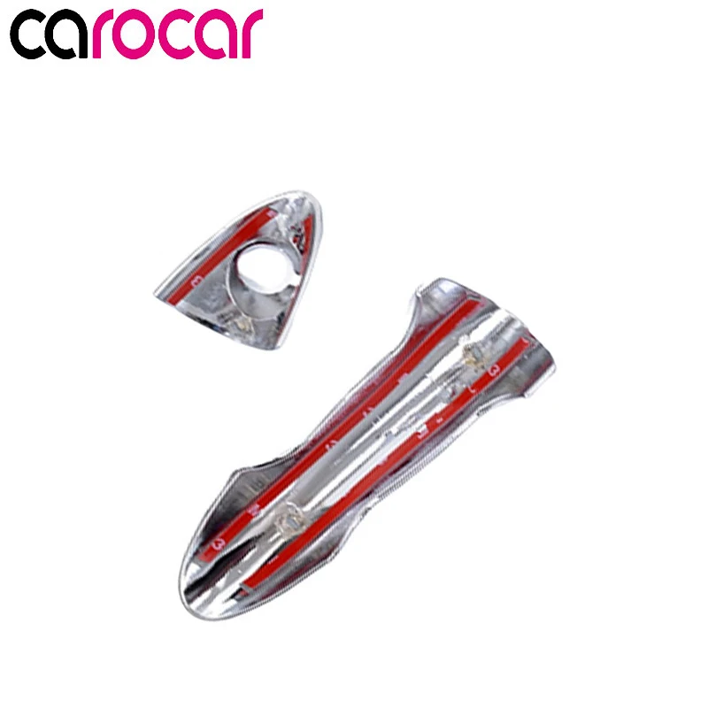 Carocar хромированная накладка на дверную ручку для hyundai Solaris Verna i25 Accent Grand Avega 2011 2012 2013 стайлинга автомобилей