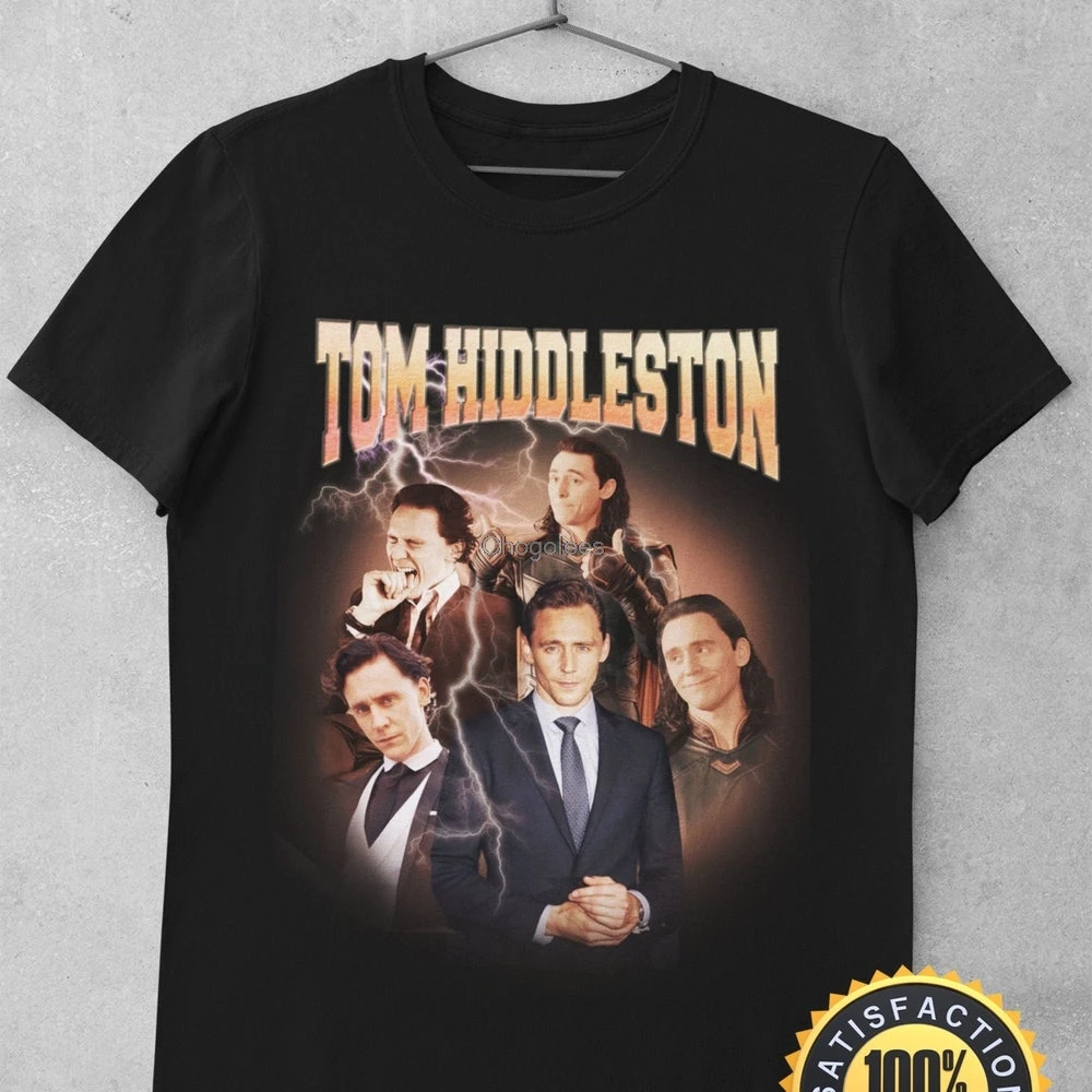 Loki футболка Tom Hiddleston Merch BE566 | Мужская одежда