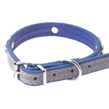 

Pet dog collars, cat and dog pu collars with dog footprints, dog collars, pet leash collars