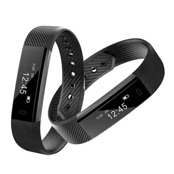 

Sport Fitness Tracker Smart Bracelet Waterproof Clock Pedometer Calorie Calculation Sleep Monitor Bluetooth Smartband for Men