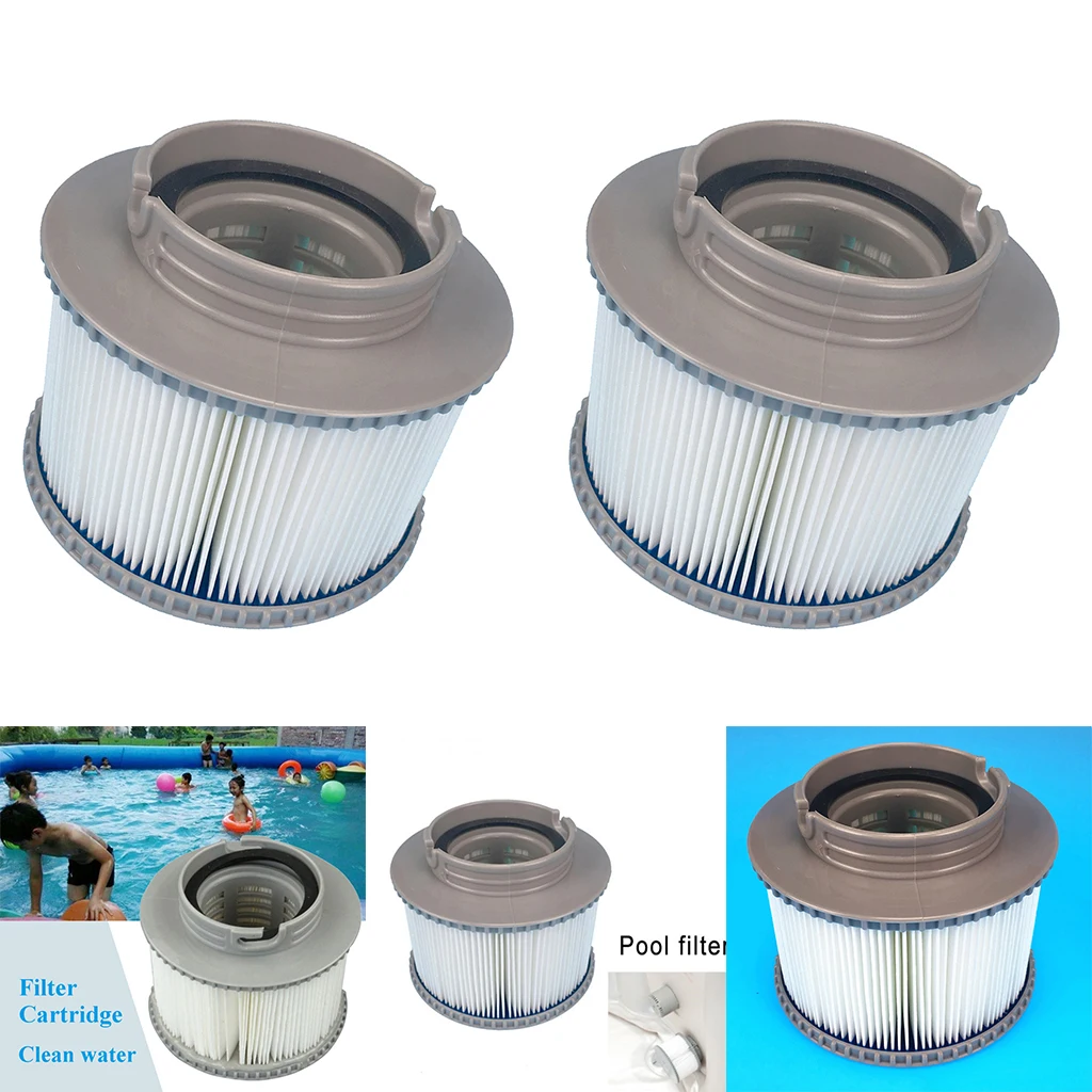 2x Filter Cartridges Strainer for Hot Tub Spas Swimming Pool for MSPA FD2089