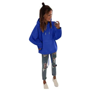 

Autumn MAXIORILL Hoodie худи Hoody women sweatshirt толстовки женская Long Sleeve Solid color Pullover Tops free shipping #3