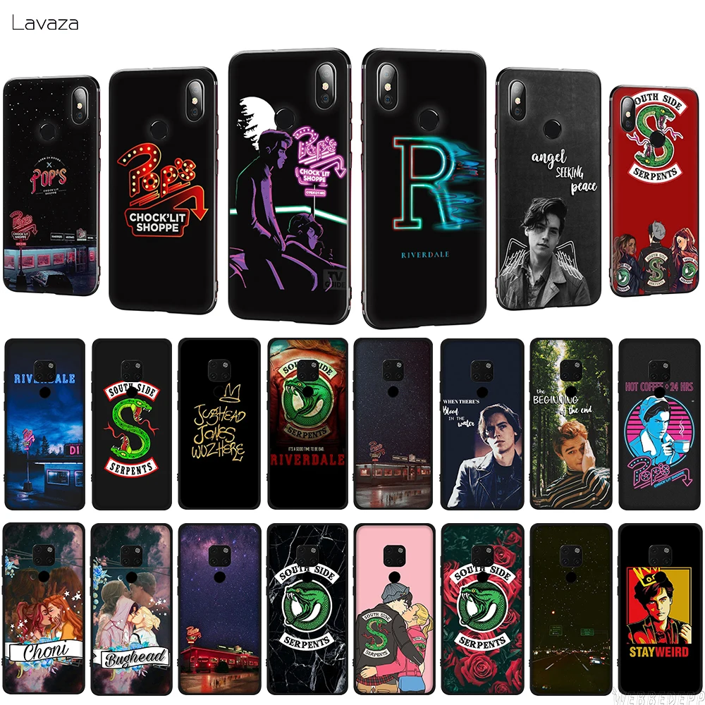Чехол для телефона Lavaza RIVERDALE Viper из ТПУ Huawei Honor View 20 Pro Mate 10 30 Lite мягкий чехол |