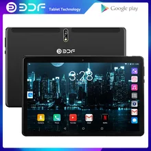 BDF nouveau 10 pouces tablette 4G appel téléphonique Android 9.0 Core double carte SIM onglet 2GB + 32GB WiFi IPS enfants Google market Phablets