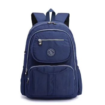 

Women Men Backpack Fashion Large Capacity Backpack Nylon Waterproof Travel Bags Schoolbag Shoulder Bookbags Travel Bags #731