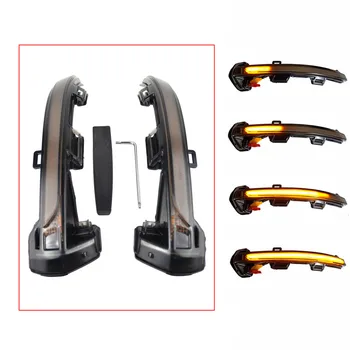 

2 pieces For VW Passat B8 Variant Arteon Dynamic LED Turn Signal Light Flasher Side Wing Mirror Indicator Sequential Blinker