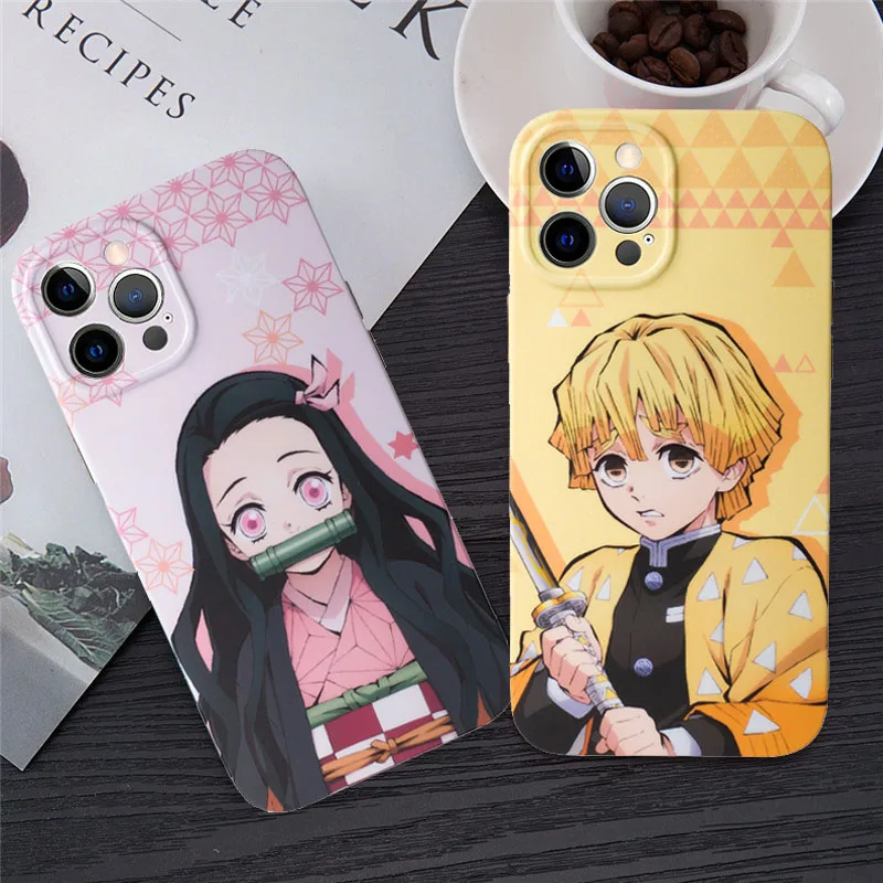 Cartoon Japan Anime Demon Slayer Phone Case For iPhone Tweggo