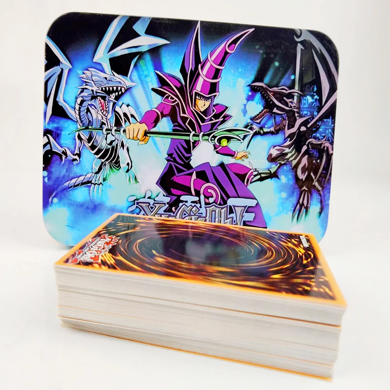 Yugioh 108pcs set Cards Egyptian God Collectible Toys for Boy Yu Gi Oh Legendary Board Game Collection Cards with Metal Box Yugioh 108pcs set Cards Egyptian God Collectible Toys for Boy Yu Gi Oh Legendary Board Game Collection Cards with Metal Box