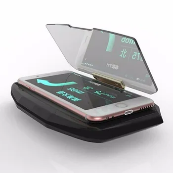 

New Head-up Display Mobile Phone Navigation Holder Adjustable Base for Car Driving