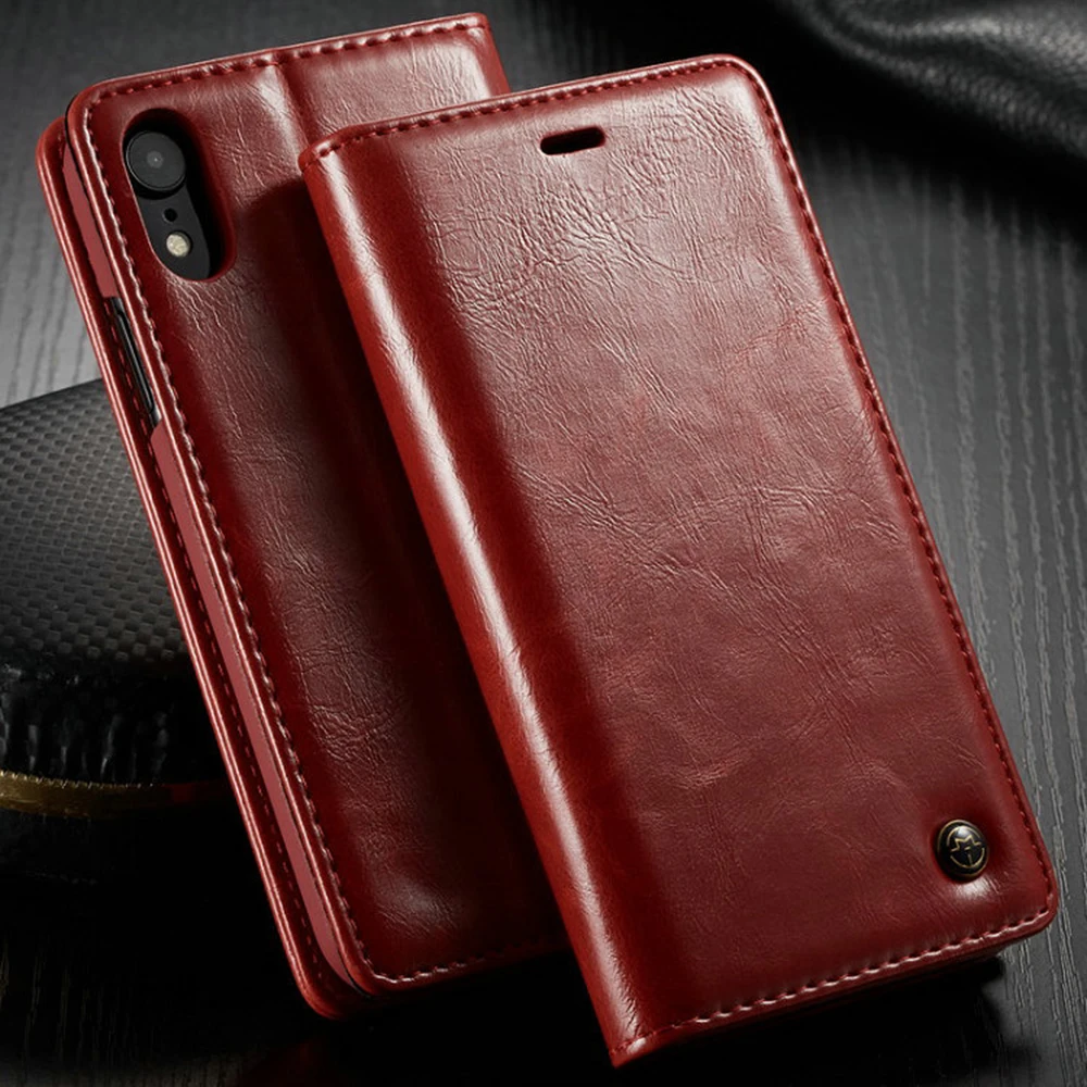 

Business Phone Case For Samsung S10 Case Plus S10 Lite Plip Magnetic Cover Plain Leather Case For Samsung S6 S7 Edge S8 S9 Plus