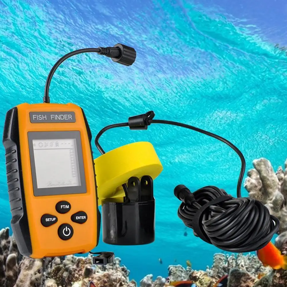 

Sonic fish finder Sonar Portable LCD Color Screen Fish Finders Fishing Finder Fishing Tools