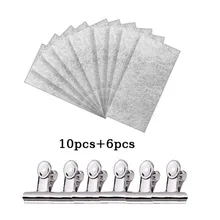 10 шт. Обертывания для ногтей+ 6 шт. зажимы для ногтей DIY Набор инструментов для наращивания ногтей