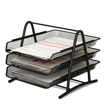 

Elegant beautiful desktop file frame data rack durable convenient kitchen shelf oeganizer to take student stationery