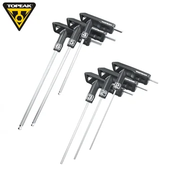 

Topeak Bicycle Repair Wrench Set MTB Maintainence Wrenches Kit Road Bike Repairing Tool Bit High Quality T-handle Bike Hex Tools