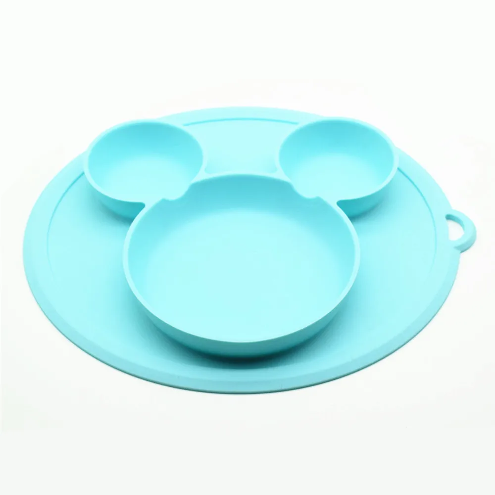 Детская силиконовая тарелка, Детская миска, силиконовая тарелка, Детская миска, посуда для кормления, Детская гелевая посуда