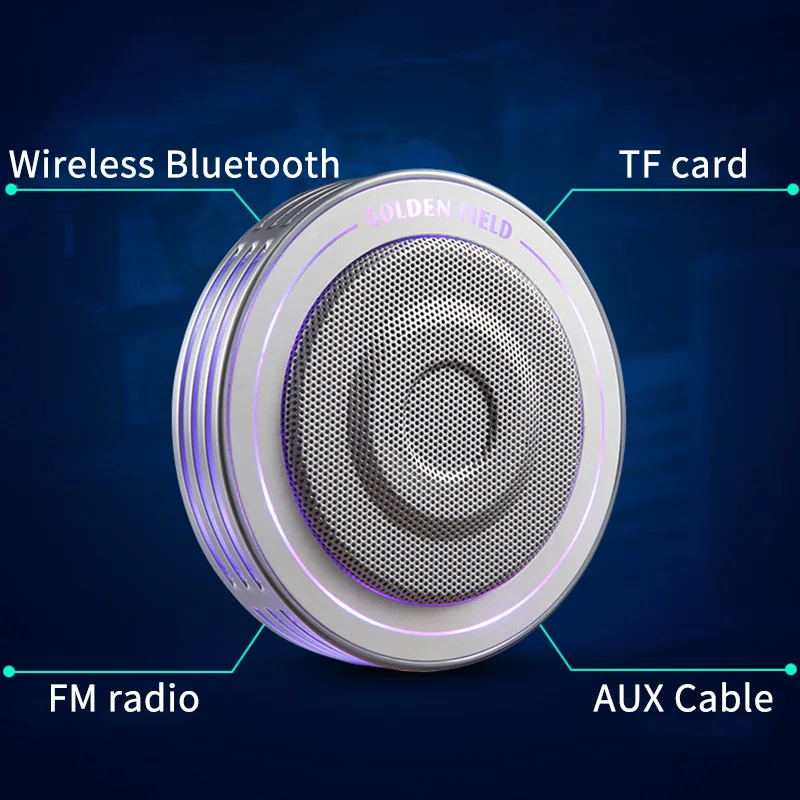 RISE-D22 беспроводной Bluetooth динамик сабвуфер карта портативный мини-динамик