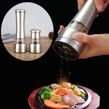 

Hand Pepper Mills Stainless Steel Pepper Grinder Salt and Pepper Grinding Bottle Kitchen Spice Grinder Tools for Cooking