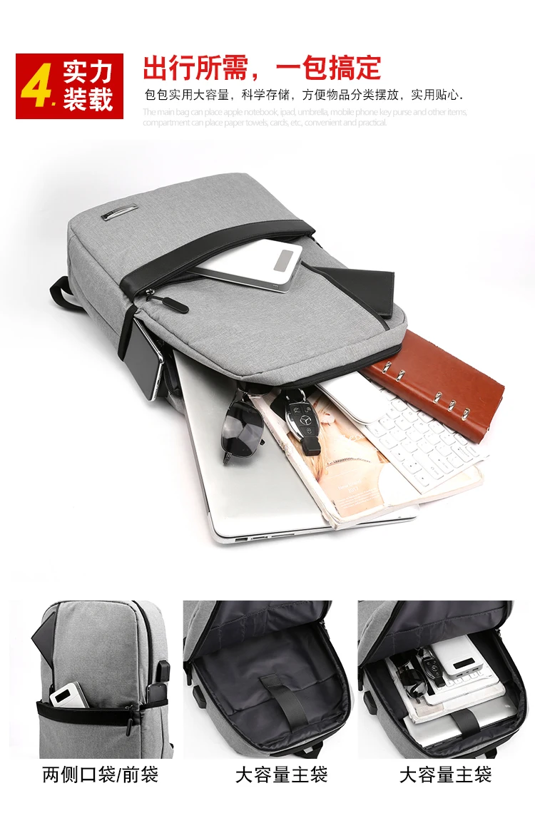 Litthing, тонкий рюкзак для ноутбука, для мужчин, для офиса, мужской рюкзак, деловая сумка, унисекс, черный, сверхлегкий рюкзак, тонкий, Mochila Masculina