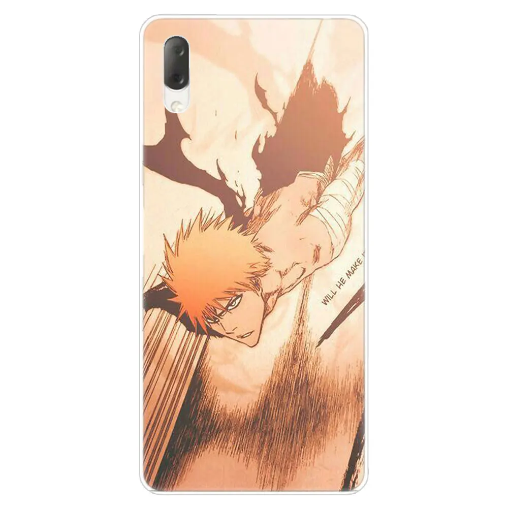 012 Аниме Bleach Ичиго жесткий чехол для Sony Xperia L1 L2 L3 X XA XA1 XA2 XA3 ультра 10 плюс E5 XZ XZ1 XZ2 компактный XZ3 XZ5 2 20 крышка - Цвет: 012