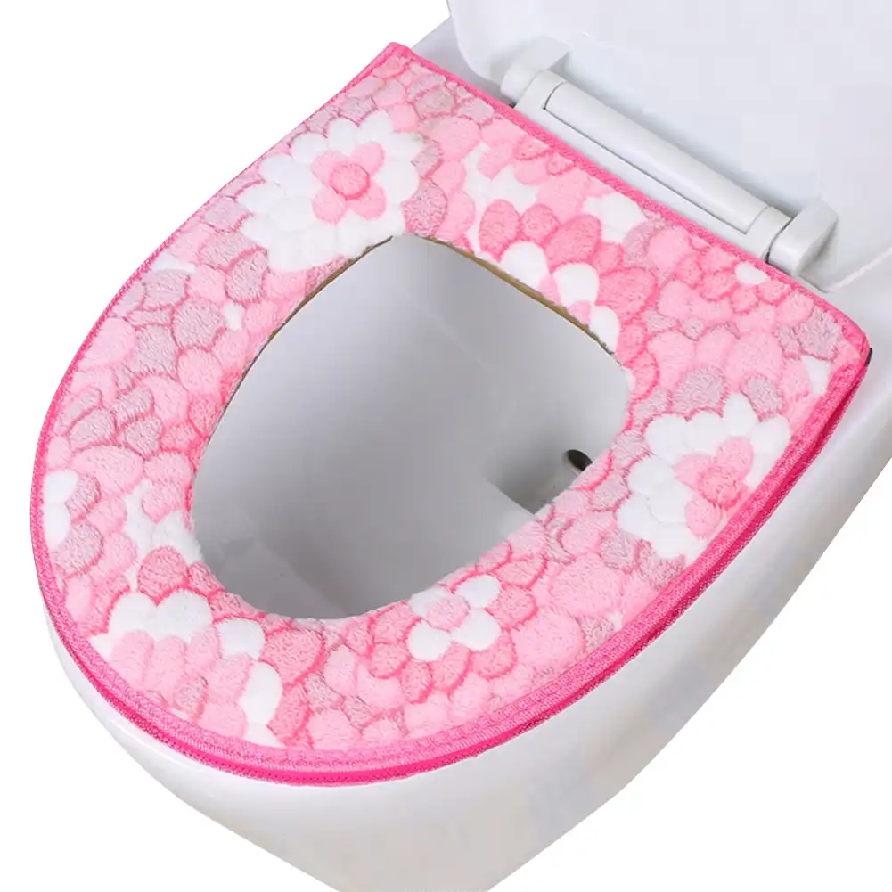 Silver glitter Asiento del Inodoro-Sparkle Decoración Cuarto De Baño
