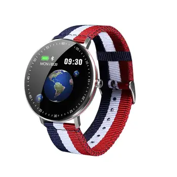 

F19 Sports Smart Watch 1.3inch Color Screen Waterproof Fitness Tracker Heart Rate Monitoring Remote Control Shooting Bracelet